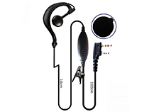 [SC-HY-E560] Ear hook shape with PTT two way radio earphone