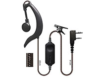 [SC-HY-E591] Ear hook shape with PTT two way radio earphone
