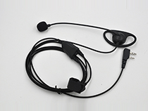 [SC-MST-MT110-G4V] D shape ear hanging two-way radio earphone