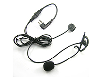 [SC-VD-M-E1121] Ear hook earphone with finger PTT mic for two way radio