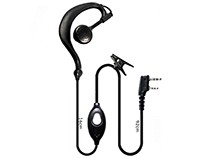 [SC-HY-E538] Ear hook shape with PTT two way radio earphone