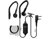 [SC-HY-E571] Ear hook shape with PTT two way radio earphone