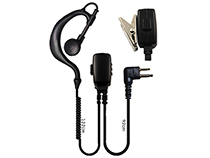 [SC-HY-E580] Ear hook shape with PTT two way radio earphone