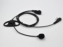 [SC-MST-MT109BV-G4] D shape ear hanging two-way radio earphone