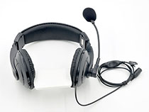 [SC-VD-M-E1365] Light-weight noise cancelling helmet headset