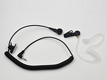 [SC-MST-MT300BS-3.5] Acoustic tube Earpiece for listen only with 3.5mm plug