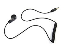[SC-VD-DT1-3.5/2] For throat mic listen only earpiece with 3.5mm plug